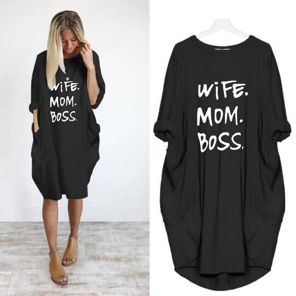 summer women letter printed dresses fashion designer crew neck panelled ladies dresses casual loose long sleeve apparel hot, Black;gray
summer women letter printed dresses fashion designer crew neck panelled ladies dresses casual loose long sleeve apparel hot, Black;gray