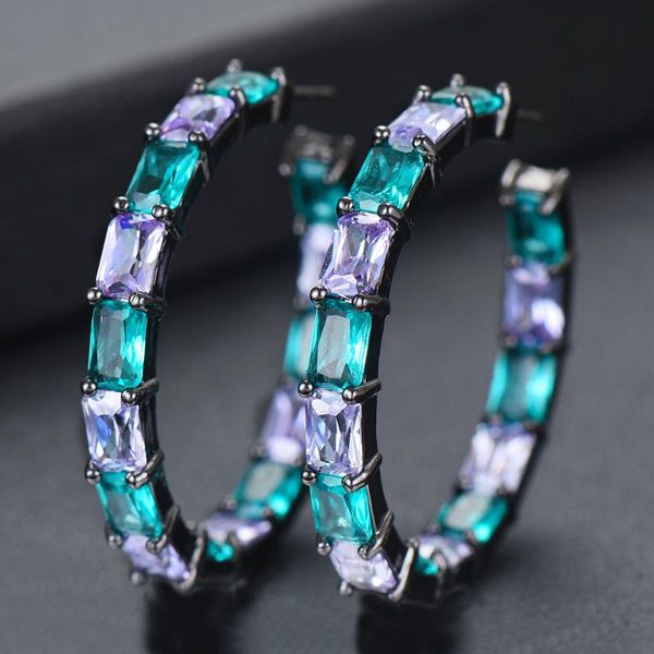 godki luxury brazilian cubic zircon cz statement big hoop earrings for women wedding dubai bridal round circle hoop earring 2020, Golden;silver
godki luxury brazilian cubic zircon cz statement big hoop earrings for women wedding dubai bridal round circle hoop earring 2020, Golden;silver