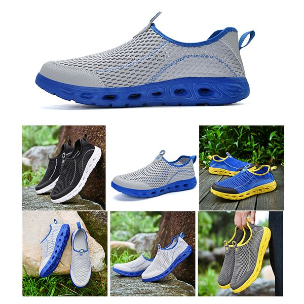 new slipper for men net breathable shoes triple black white grey light balck blue yellow running shoes trainer sneakers size 39-46, White;red
new slipper for men net breathable shoes triple black white grey light balck blue yellow running shoes trainer sneakers size 39-46, White;red