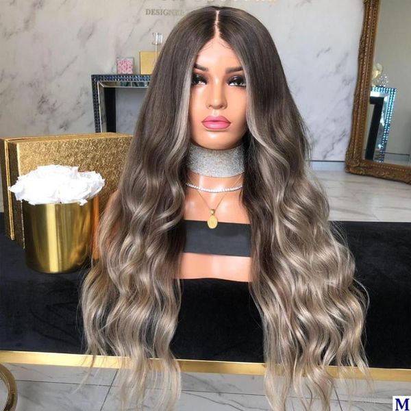 lace wigs ombre sliver gray body wave full front human hair for black women 150density dark blonde 13x6 remy, Black;brown
lace wigs ombre sliver gray body wave full front human hair for black women 150density dark blonde 13x6 remy, Black;brown