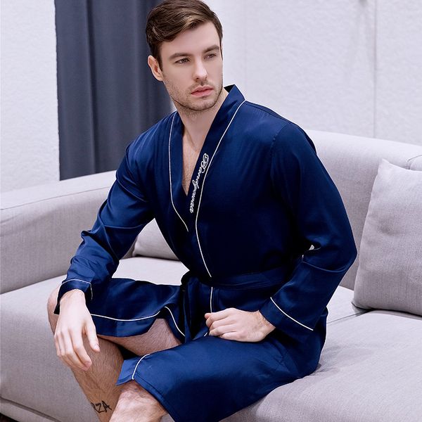 spring new men dressing gown long sleeve sleepwear letter casual kimono bathrobe groom groomsman wedding robes nightwear, Black;brown
spring new men dressing gown long sleeve sleepwear letter casual kimono bathrobe groom groomsman wedding robes nightwear, Black;brown