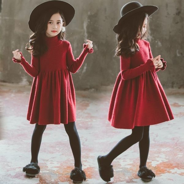 nbqfz girls plus velvet wine red dress season turtleneck medium and long base shirt dress sweater children's clothing sweater children, Blue
nbqfz girls plus velvet wine red dress season turtleneck medium and long base shirt dress sweater children's clothing sweater children, Blue