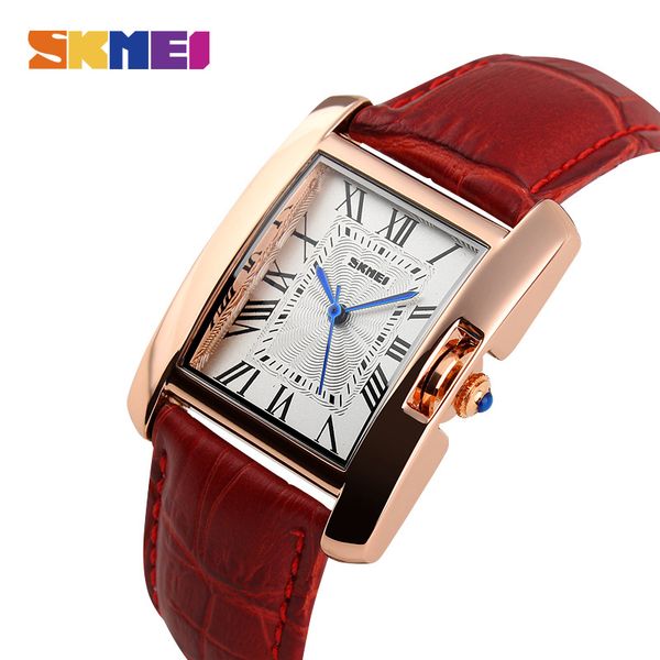 skmei brand women fashion casual quartz watch elegant retro lady watches female leather strap wristwatches 1085, Slivery;brown
skmei brand women fashion casual quartz watch elegant retro lady watches female leather strap wristwatches 1085, Slivery;brown