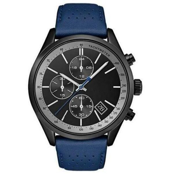 2018 кварцевые хронографы мужские часы черный циферблат с кожаным ремешком часы му
2018 кварцевые хронографы мужские часы черный циферблат с кожаным ремешком часы му