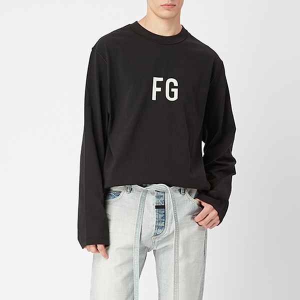 new fear of god fog 6th long sleeve 'fg'tee fg jerry sweatshirt pullover sweater street simple fashion solid clothing, Black
new fear of god fog 6th long sleeve 'fg'tee fg jerry sweatshirt pullover sweater street simple fashion solid clothing, Black
