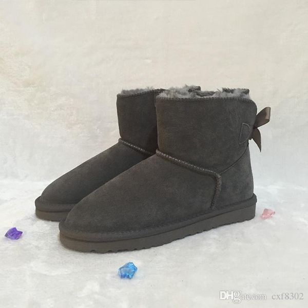 classic australian style snow boots women 5062 u one-bow back winter fur leather ankle boots g luxury designer shoes brand ivg plus size hot, Black
classic australian style snow boots women 5062 u one-bow back winter fur leather ankle boots g luxury designer shoes brand ivg plus size hot, Black