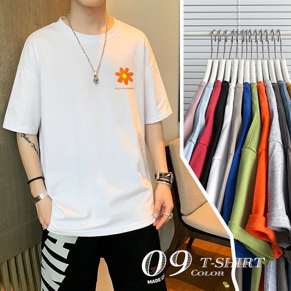2020 summer cotton t-shirts men o-neck loose tees mens printed street shirts fashion casual short sleeve male plus size 4xl, White;black 
2020 summer cotton t-shirts men o-neck loose tees mens printed street shirts fashion casual short sleeve male plus size 4xl, White;black