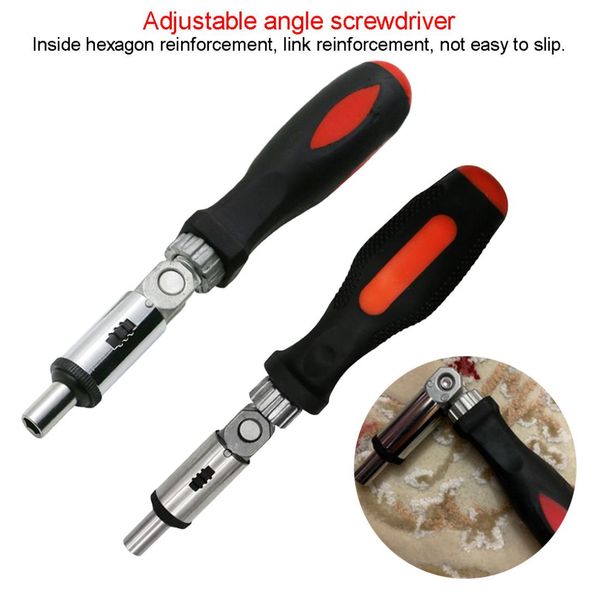 adjustable angles screwdriver 0-180 degree multi function ratchet screwdriver 1/4 inch inside hexagon interface
adjustable angles screwdriver 0-180 degree multi function ratchet screwdriver 1/4 inch inside hexagon interface