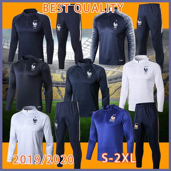 2019 2020 frances survetement jacket training suit soccer jersey tracksuits 19 20 tracksuit mbappe football jacket tracksuit set, Black
2019 2020 frances survetement jacket training suit soccer jersey tracksuits 19 20 tracksuit mbappe football jacket tracksuit set, Black