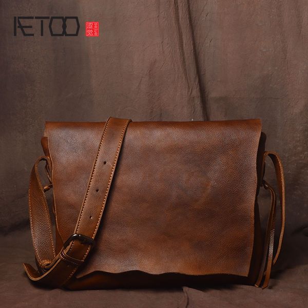 aetoo retro handmade original simple personality shoulder bag men tanned leather cowhide messenger bag casual leather postman
aetoo retro handmade original simple personality shoulder bag men tanned leather cowhide messenger bag casual leather postman