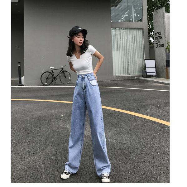 women's jeans vintage woman for women mom high waisted blue casual long trousers korean streetwear denim pants 2021 summer bb325
women's jeans vintage woman for women mom high waisted blue casual long trousers korean streetwear denim pants 2021 summer bb325