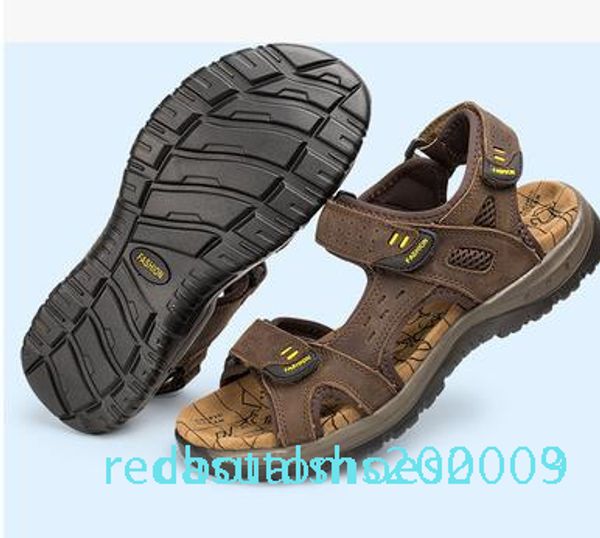 2017 summer the men's faashion sandals genuine leather flat shoes slippers beach walking casual mens shoessmileseller r03, Black
2017 summer the men's faashion sandals genuine leather flat shoes slippers beach walking casual mens shoessmileseller r03, Black