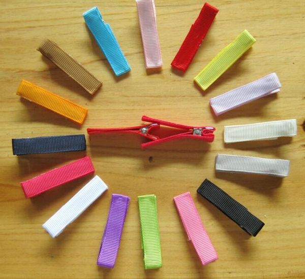 diy hair clips accessories fully covered ribbon lined alligator clip single prong hairpin for baby girl bows flower headwear 20pcs fj3208, Slivery;white 
diy hair clips accessories fully covered ribbon lined alligator clip single prong hairpin for baby girl bows flower headwear 20pcs fj3208, Slivery;white