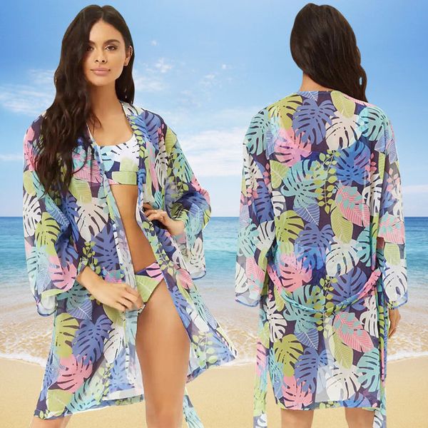 new american and european cross-border amazon chiffon mid-long sunscreen beach cardigan bikini blouse swimsuit outfit, Blue;gray
new american and european cross-border amazon chiffon mid-long sunscreen beach cardigan bikini blouse swimsuit outfit, Blue;gray