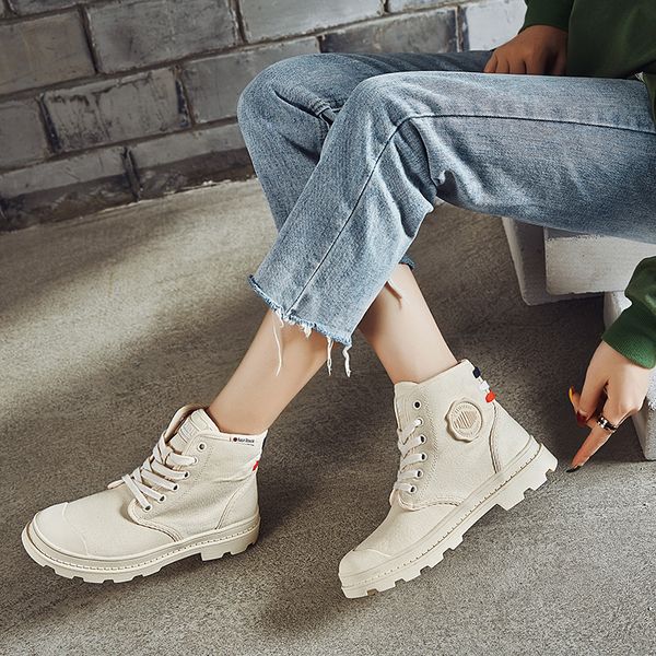 liren 2019 spring/autumn canvas women ankle boots fashion casual women boots round toe warm comfortable flat heels shoes, Black
liren 2019 spring/autumn canvas women ankle boots fashion casual women boots round toe warm comfortable flat heels shoes, Black