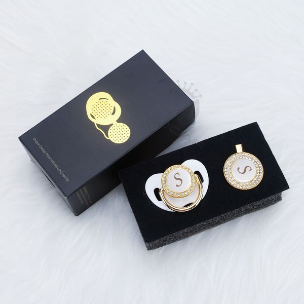 miyocar bling name initial letter s elegant silver bling pacifier and pacifier clip bpa dummy bling ls--w
miyocar bling name initial letter s elegant silver bling pacifier and pacifier clip bpa dummy bling ls--w