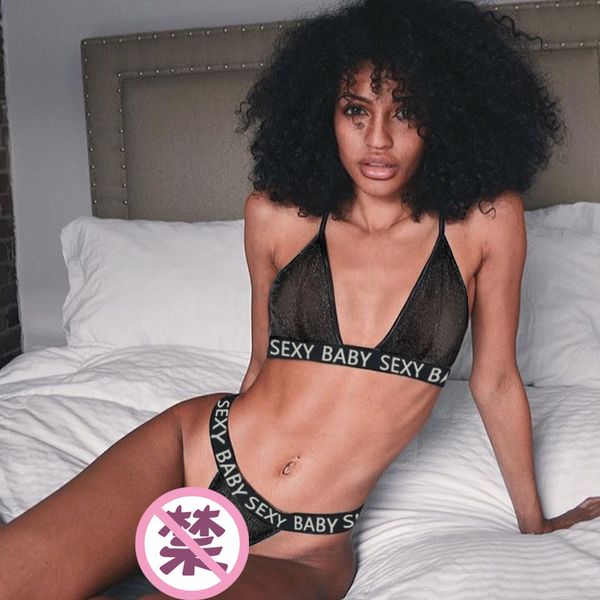 cross-border european and american lingerie new suit three-point perspective temptation, Black;white
cross-border european and american lingerie new suit three-point perspective temptation, Black;white