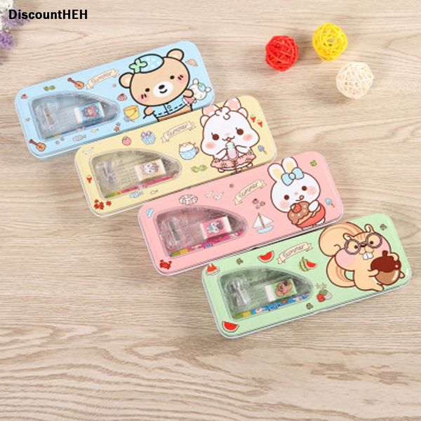 2019 korea kawaii schools&offices supplies mini metal pencil case pencilcase with transparent window 4 colors stationery
2019 korea kawaii schools&offices supplies mini metal pencil case pencilcase with transparent window 4 colors stationery