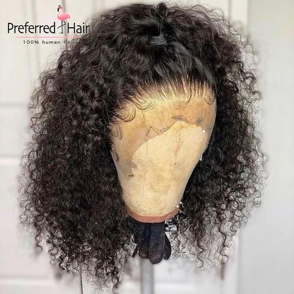 preferred kinky curly hair wigs 13x4 lace front human hair wigs brazilian curly pre plucked hairline 150% remy, Black;brown
preferred kinky curly hair wigs 13x4 lace front human hair wigs brazilian curly pre plucked hairline 150% remy, Black;brown