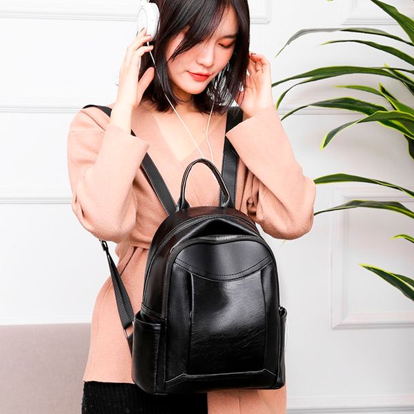 fashion women backpack zipper pu large capacity female backpacks headphone jack mochila feminina dropshipping#25
fashion women backpack zipper pu large capacity female backpacks headphone jack mochila feminina dropshipping#25
