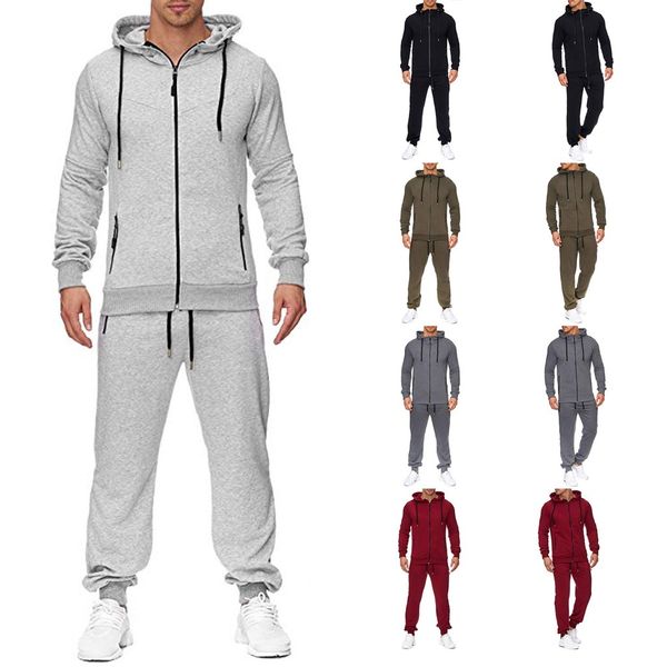 nice products men's autumn print zipper sweatshirt hooded pants sets sports suit tracksuit fashion fashion, Gray
nice products men's autumn print zipper sweatshirt hooded pants sets sports suit tracksuit fashion fashion, Gray