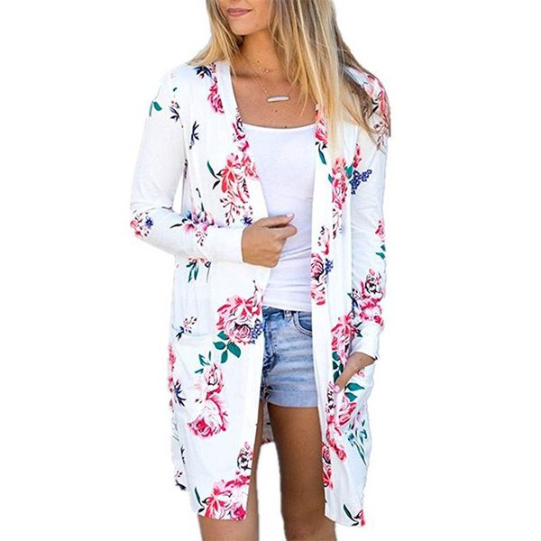 high fashion summer autumn women coat long sleeve flowers printing pocket outwear casual ladies girls cardigan jacket dsm, Black;brown
high fashion summer autumn women coat long sleeve flowers printing pocket outwear casual ladies girls cardigan jacket dsm, Black;brown