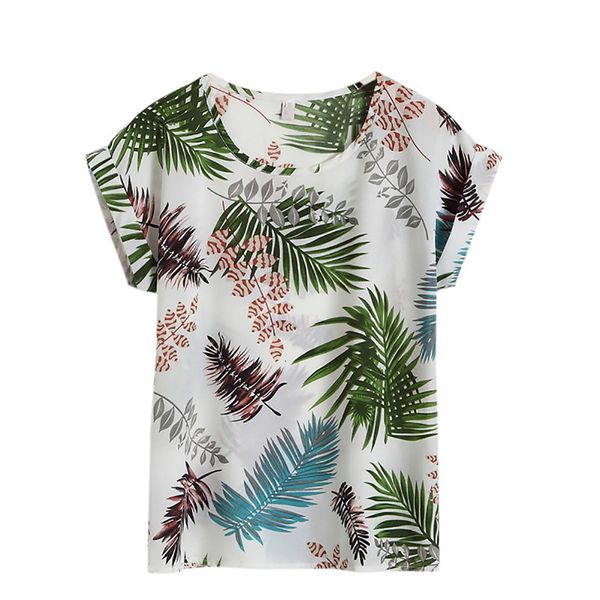 women blouse woman summer womens casual blouse shirt floral chiffon print o neck short sleeve ladys loose plus size 4xl, White
women blouse woman summer womens casual blouse shirt floral chiffon print o neck short sleeve ladys loose plus size 4xl, White