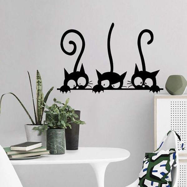 New Three funny cat wallpapers Formaldehyde-free Self-Adhesive and Environment Friendly Wall Stickers New, Customize
New Three funny cat wallpapers Formaldehyde-free Self-Adhesive and Environment Friendly Wall Stickers New, Customize