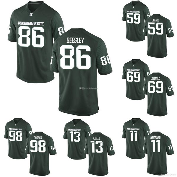 connor heyward stitched men's michigan state spartans drew beesley demetrius cooper david beedle college football jersey, Black
connor heyward stitched men's michigan state spartans drew beesley demetrius cooper david beedle college football jersey, Black