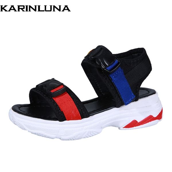 karinluna new chic hook&loop summer sneakers sandals leisure flat comfortable soft light women's shoes sandals woman, Black
karinluna new chic hook&loop summer sneakers sandals leisure flat comfortable soft light women's shoes sandals woman, Black
