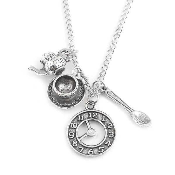 fashion jewelry alice in wonderland necklaces kettle bottle wine cup wrist watch women men beer party gift, Silver
fashion jewelry alice in wonderland necklaces kettle bottle wine cup wrist watch women men beer party gift, Silver