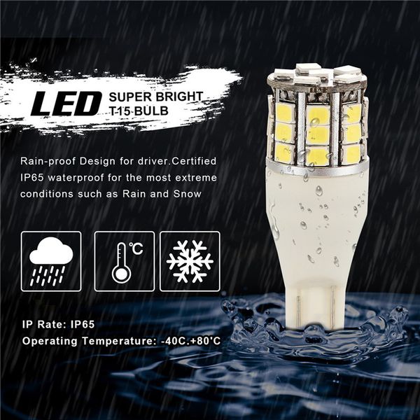 kongyide car light 1pc 6000k led reverse backup bulb chipsets back up stail light lamp bulbs replacement t15 dropship ap17
kongyide car light 1pc 6000k led reverse backup bulb chipsets back up stail light lamp bulbs replacement t15 dropship ap17