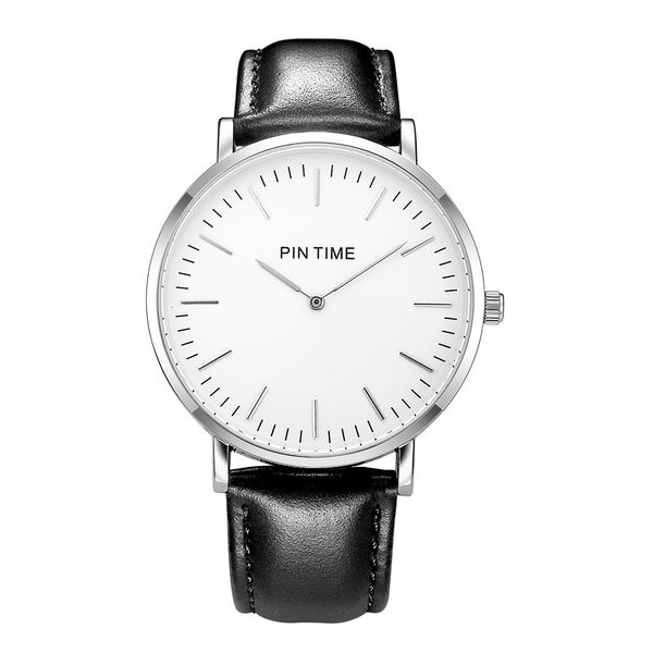 pintime wholesale leather strap mens women dress watch quartz movement mens gift clock watch wrist watch women classic watches, Slivery;brown
pintime wholesale leather strap mens women dress watch quartz movement mens gift clock watch wrist watch women classic watches, Slivery;brown