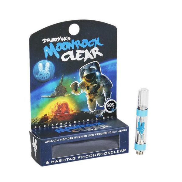 Moonrock Clear Carts Vape Cartridges 0.8ml 1.0ml Tank Ceramic Coil Thick Oil Atomizer Blue Moon Rock 510 Vaporizer 7 Flavor Stickers
Moonrock Clear Carts Vape Cartridges 0.8ml 1.0ml Tank Ceramic Coil Thick Oil Atomizer Blue Moon Rock 510 Vaporizer 7 Flavor Stickers