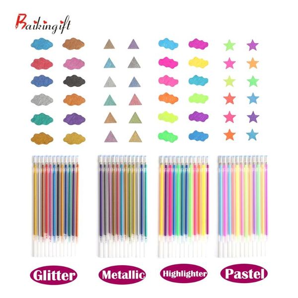 12/24/36/48 colors flash gel pen highlight cute candy color full shinning refill for children painting graffiti art supply
12/24/36/48 colors flash gel pen highlight cute candy color full shinning refill for children painting graffiti art supply