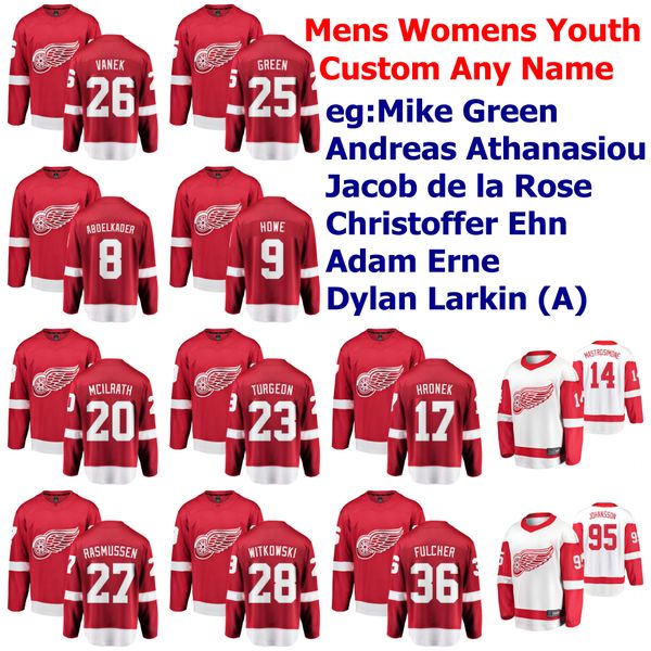 detroit red wings ice hockey jerseys jimmy howard jersey justin abdelkader anthony mantha tyler bertuzzi dylan larkin red custom stitched, Black;red
detroit red wings ice hockey jerseys jimmy howard jersey justin abdelkader anthony mantha tyler bertuzzi dylan larkin red custom stitched, Black;red