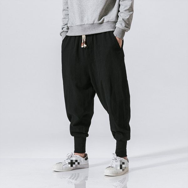 januarysnow brand designer men harem pants japanese casual cotton linen trouser man jogger pants chinese baggy pants, Black
januarysnow brand designer men harem pants japanese casual cotton linen trouser man jogger pants chinese baggy pants, Black