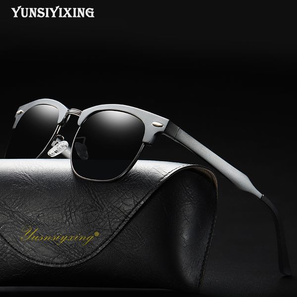 yunsiyixing men sunglasses polarized fashion driving glasses aluminum magnesium frame for driving uv400 protection eyewear, White;black
yunsiyixing men sunglasses polarized fashion driving glasses aluminum magnesium frame for driving uv400 protection eyewear, White;black