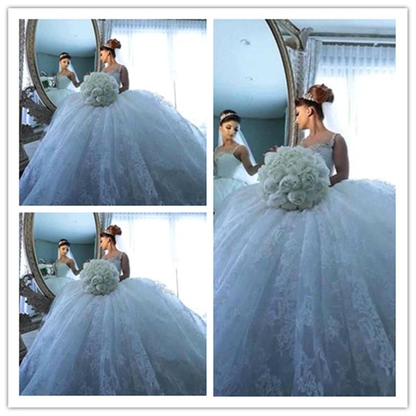 romantic 3d flower princess wedding dresses vintage design off shoulder short sleeve ball gown floral appliques lace bridal gowns, White
romantic 3d flower princess wedding dresses vintage design off shoulder short sleeve ball gown floral appliques lace bridal gowns, White
