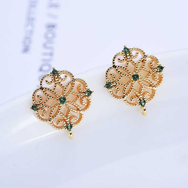 4шт 10x12mm 24k золотой цвет латунь с цирконом полый прямоугольник серьги стержня высокое качество diy ювелирные изделия выводы аксессуары, Golden
4шт 10x12mm 24k золотой цвет латунь с цирконом полый прямоугольник серьги стержня высокое качество diy ювелирные изделия выводы аксессуары, Golden