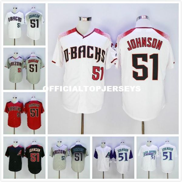 51 randy johnson jersey white black red gray, Black;blue
51 randy johnson jersey white black red gray, Black;blue
