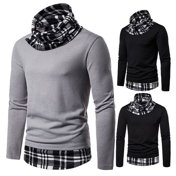 плед щитовых mens конструктора tshirts вскользь поддельные два сыпучих длинных рукава высокого воротник пуловер тонких тенниски способ mens, White;black
плед щитовых mens конструктора tshirts вскользь поддельные два сыпучих длинных рукава высокого воротник пуловер тонких тенниски способ mens, White;black