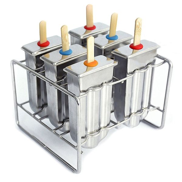 afbc замороженный из нержавеющей стали popsicle пресс-формы мороженого стик держатель 6 пресс-формы silver home diy мороженое пресс-формы кр
afbc замороженный из нержавеющей стали popsicle пресс-формы мороженого стик держатель 6 пресс-формы silver home diy мороженое пресс-формы кр