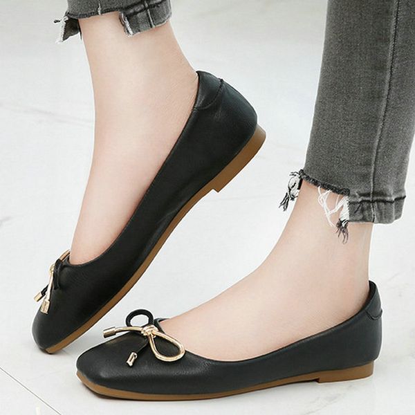 nice summer women solid flats square toes lovely bowtie shoes woman for shopping office ladies career wild loafers, Black
nice summer women solid flats square toes lovely bowtie shoes woman for shopping office ladies career wild loafers, Black