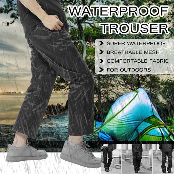 outdoor hiking pants rain pants men women walking mountaineering travel bike riding rain waterproof trousers, Black;green
outdoor hiking pants rain pants men women walking mountaineering travel bike riding rain waterproof trousers, Black;green