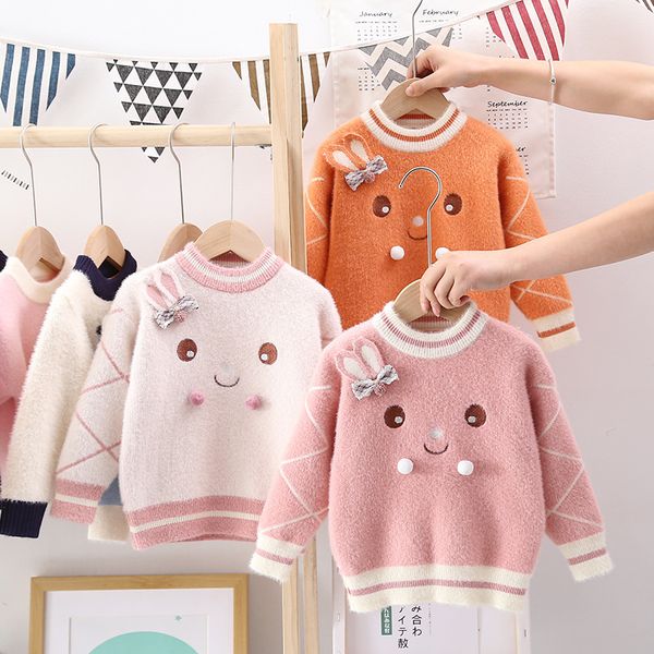 2020 spring winter warm sweater girl thick cartoon knitted baby girls sweater 1-4 years cherry girls, Blue
2020 spring winter warm sweater girl thick cartoon knitted baby girls sweater 1-4 years cherry girls, Blue