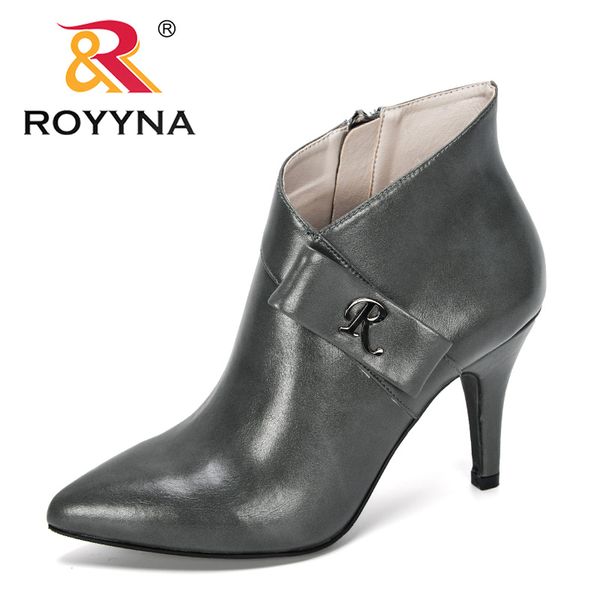 royyna 2019 new designers fashion style autumn women botas shoes casual women high heels pumps ankle boots mujer zapatos comfy, Black 
royyna 2019 new designers fashion style autumn women botas shoes casual women high heels pumps ankle boots mujer zapatos comfy, Black