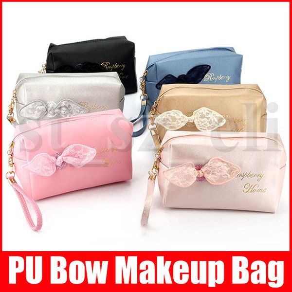 women pu makeup bag fashion lace bow portable make up pouch toiletry bag cosmetic pouch organizer case
women pu makeup bag fashion lace bow portable make up pouch toiletry bag cosmetic pouch organizer case