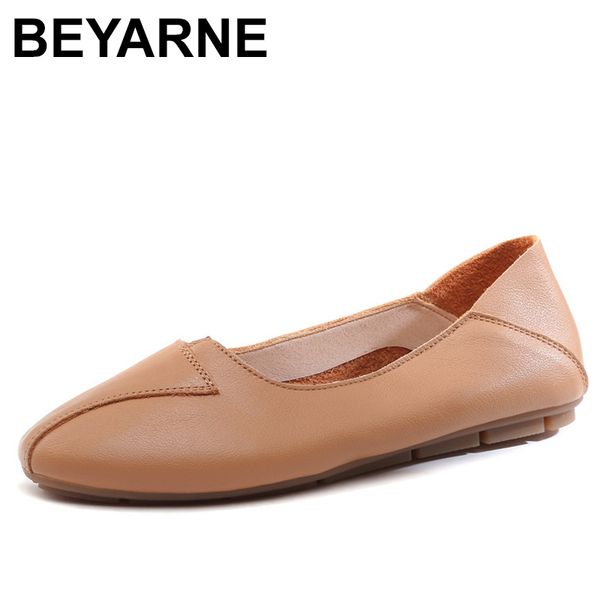 beyarnewomen oxford shallow shoes genuine leather shoes spring ladies flat casual work soft ballerina moccasin, Black
beyarnewomen oxford shallow shoes genuine leather shoes spring ladies flat casual work soft ballerina moccasin, Black