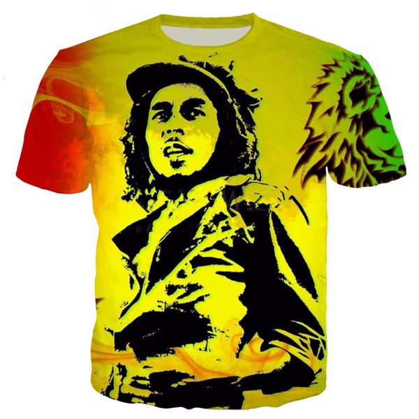 popular singer reggae bob marley t shirt men women funny 3d print summer short sleeve o neck crewneck casual a125, White;black
popular singer reggae bob marley t shirt men women funny 3d print summer short sleeve o neck crewneck casual a125, White;black